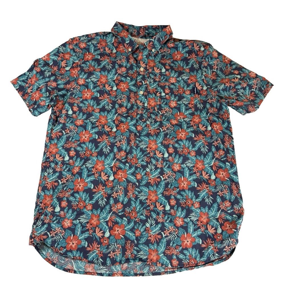 Chubbies Mens L Short Sleeve Tropical Shirt